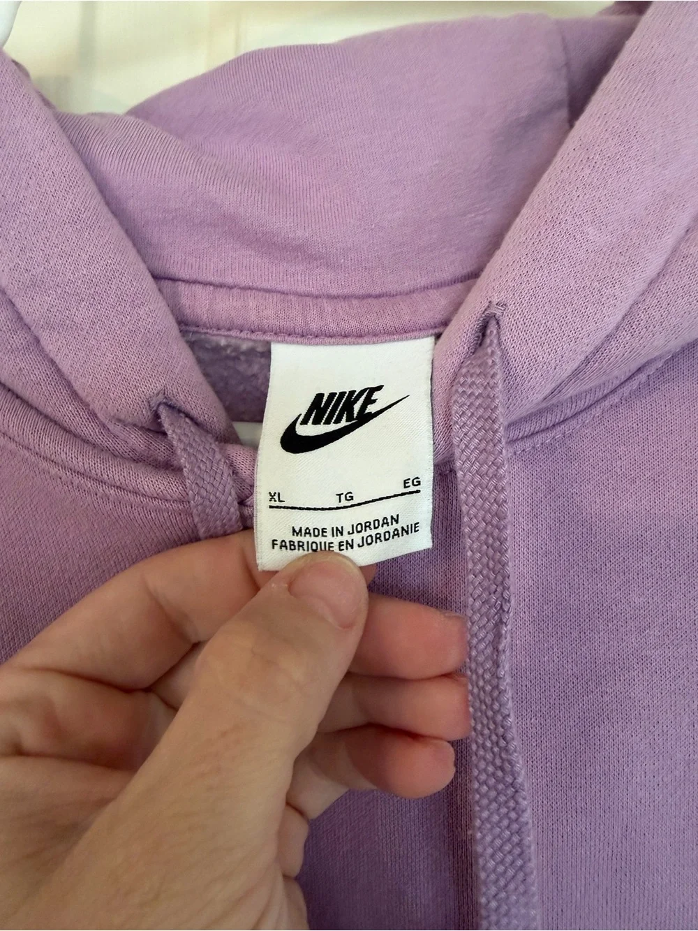 Nike Hoodie Purple - size XL
